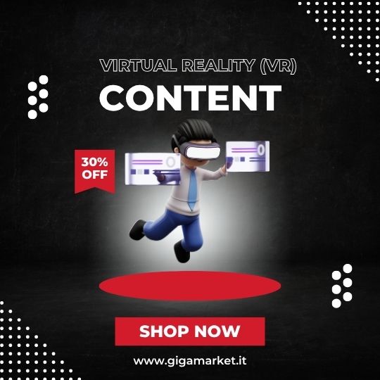 Contenuti per Realtà Virtuale (VR)